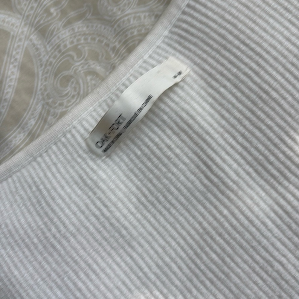 Oak + Fort White Ribbed Top - Picture 2 of 2